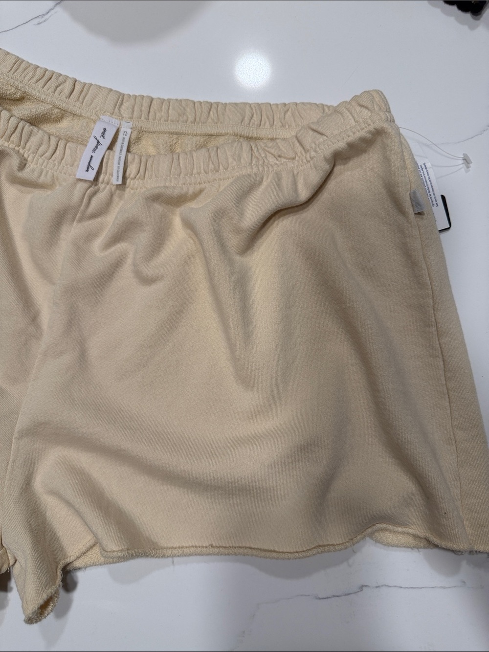 Urban Outfitters Women's Athletic Shorts in Beige
